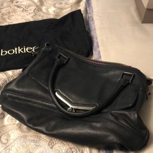 Botkier black leather handbag